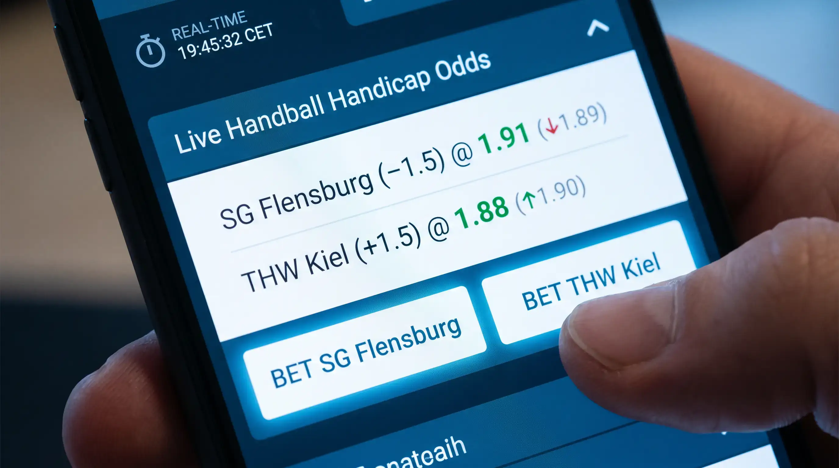 Handball Live-Handicap-Wetten – wie sich Quoten und Vorgaben während des Spiels verschieben