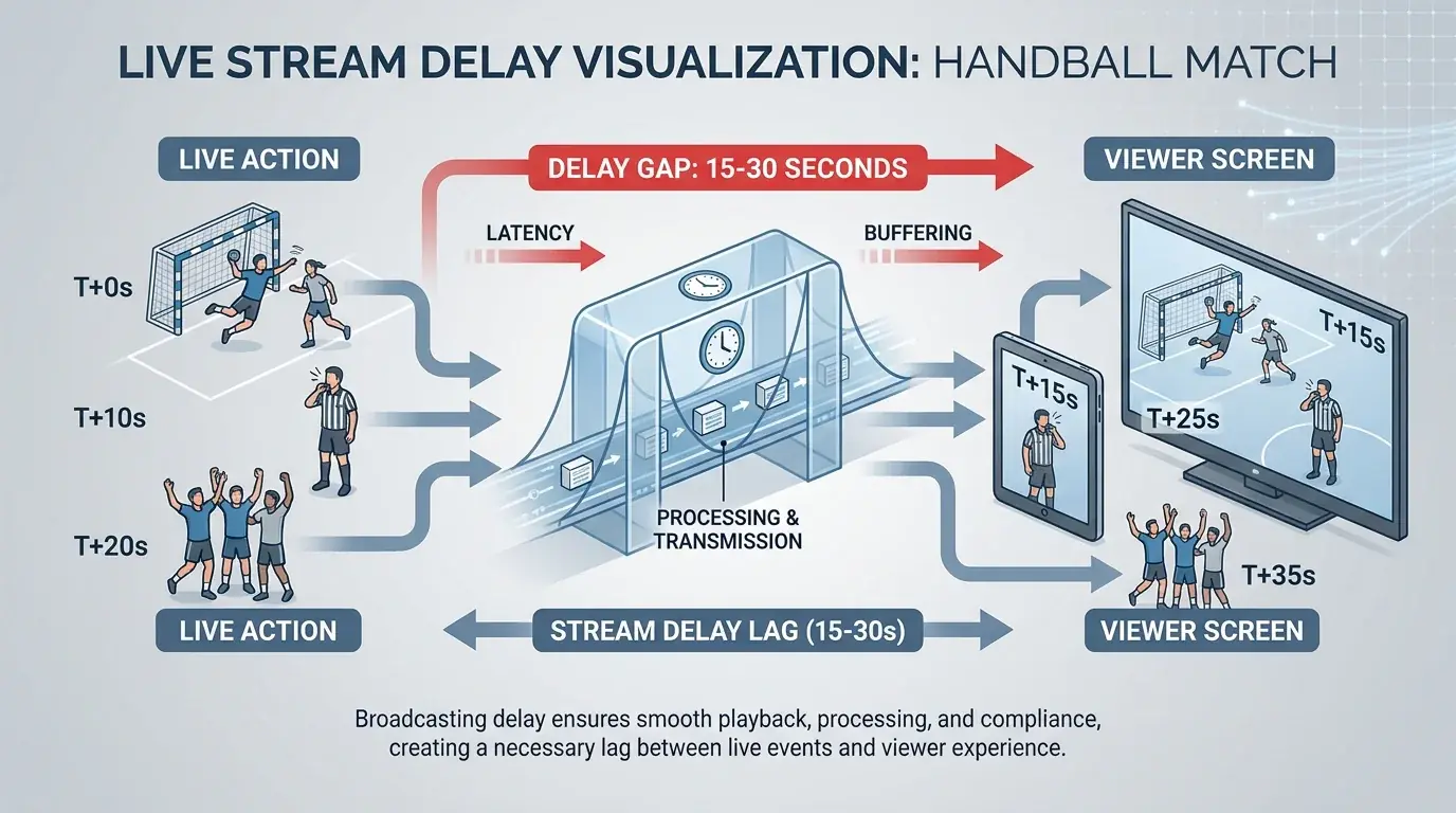 Stream-Delay bei Handball Nächstes-Tor-Wetten – kritischer Informationsnachteil erklärt