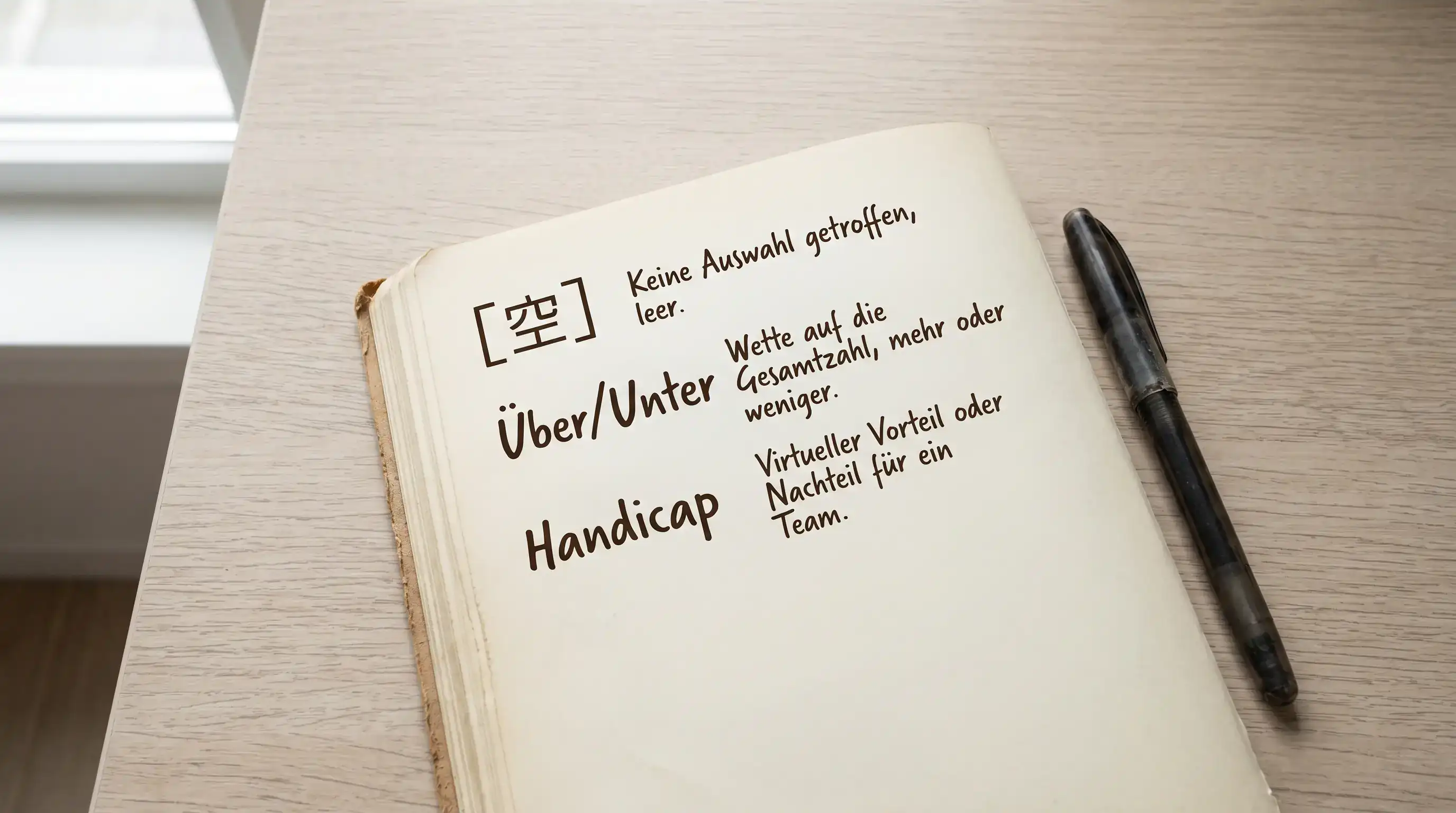 Handball Wettmarkt Auswahl Anfänger — 1X2, Über/Unter und Handicap für Einsteiger erklärt