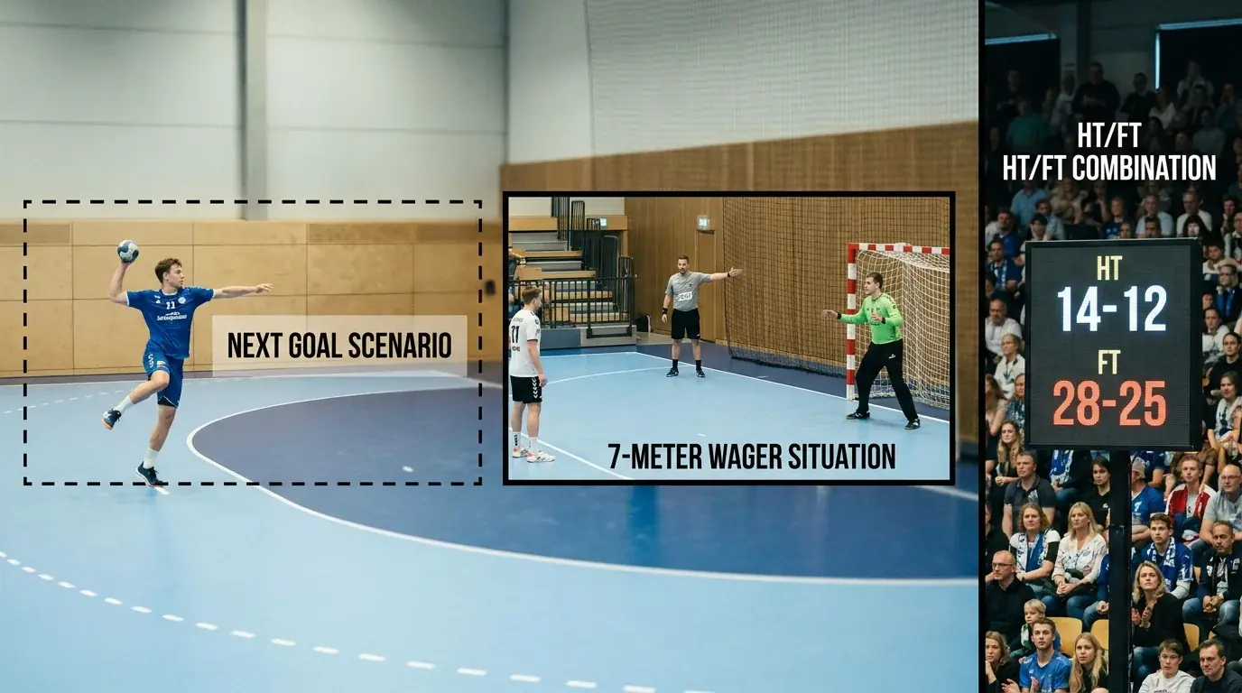 Handball Spezialwetten – Nächstes-Tor, 7-Meter, Halbzeit-Endstand und Torschützen-Märkte erklärt